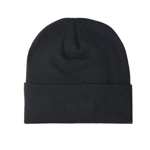 Arc'teryx Word Toque X000005254 Beanie Unisex OS Black Stretch Cuffed Cap QLW75