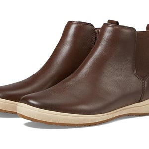 Josef Seibel Caren 29 Boot Women's US 8-8.5 Brown Leather Round Toe Chelsea PQ12