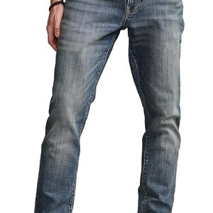 Lucky Brand 412 Jeans Mens 31x30 Blue Denim Athletic Slim Premium Coolmax QLW126