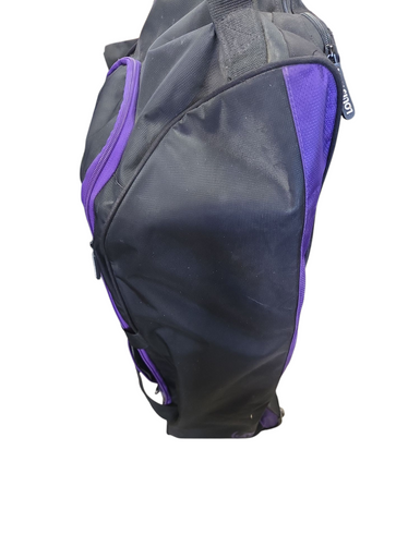 Used Louisville Slugger WHEELED BAG BB/SB Player Wheeled Bag Purple 11617-S000323596