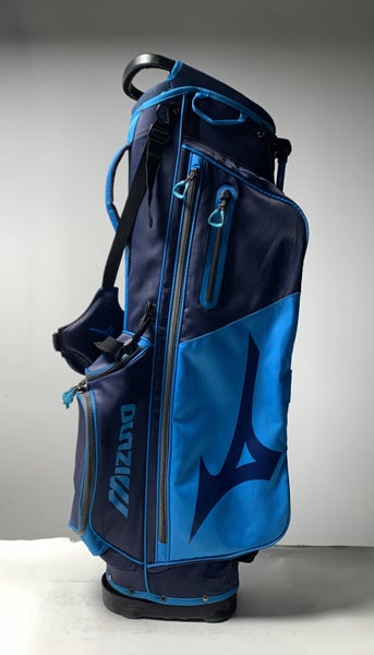 Mizuno BR-D3 Stand Bag Blue 5-Way Divide Dual Strap Golf Bag
