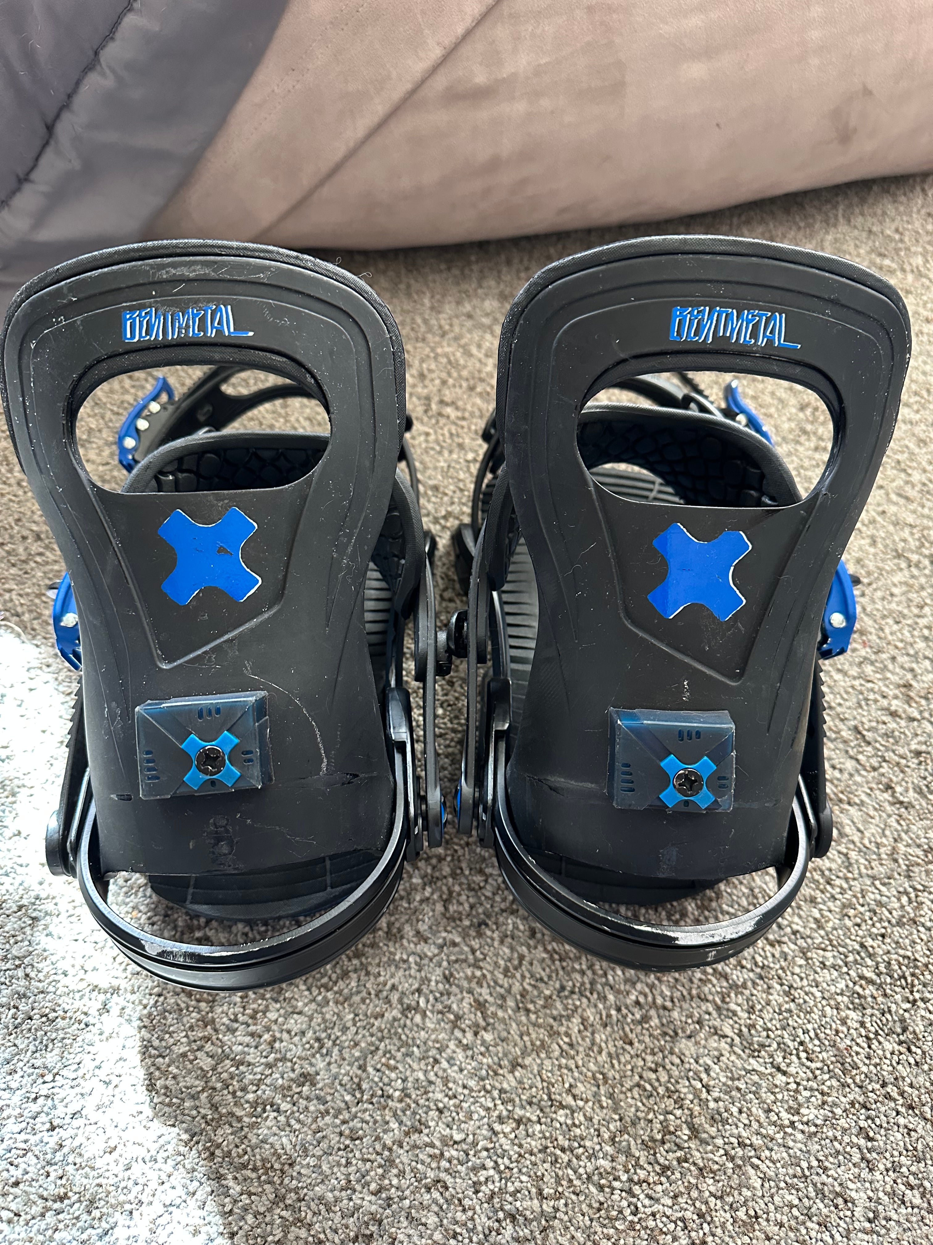 Bent Metal Jamie Lynn Transfer Bindings size M Rare Collectible