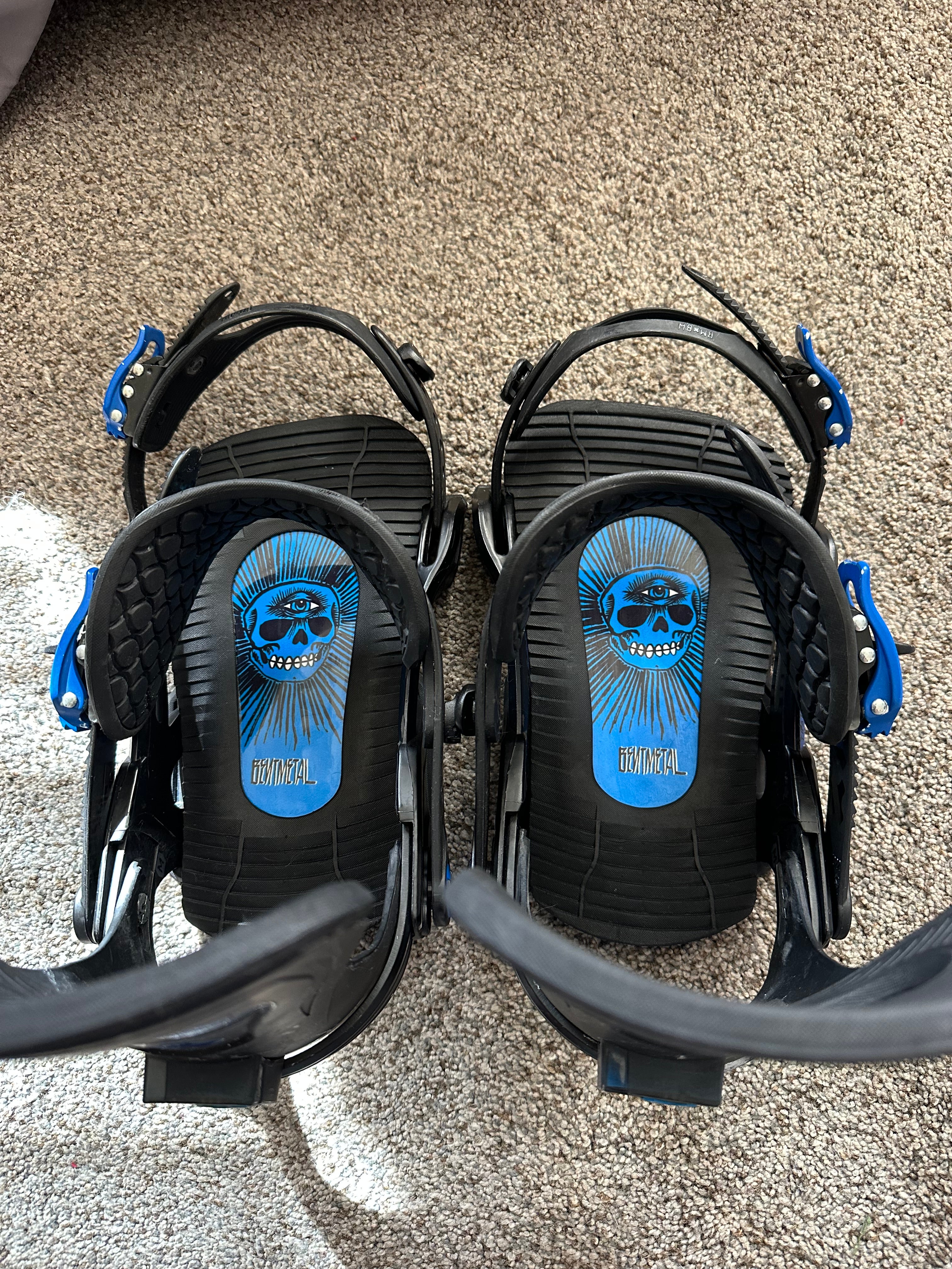 Bent Metal Jamie Lynn Transfer Bindings size M Rare Collectible