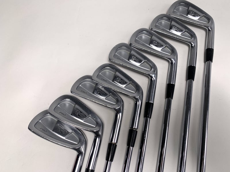 Mizuno T-Zoid Pro Forged Iron Set 2-9 True Temper DG Sensicore S300 Stiff RH