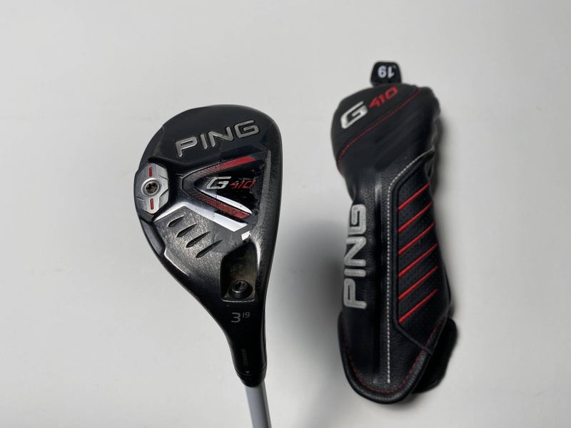 Ping G410 3 Hybrid 19* Fujikura Atmos HB Tour Spec 8S Stiff Graphite Mens RH HC