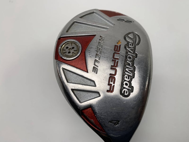TaylorMade Burner Rescue 4 Hybrid 22* REAX SuperFast 65g Regular RH