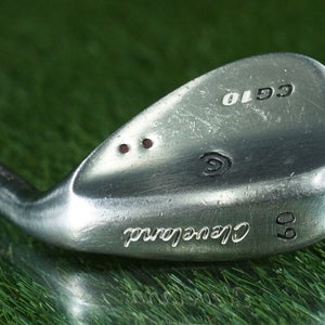 CLEVELAND GOLF CG10 LOB WEDGE TRUE TEMPER DYNAMIC GOLD STEEL WEDGE FLEX RH 60