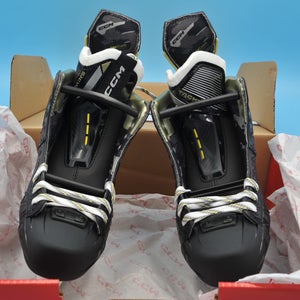 CCM Tacks AS-590 Senior Pro Stock San Jose Sharks Hockey Skates (New) - No Steel Sz 9 (pair 1)