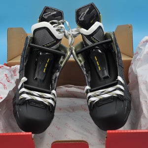 CCM Tacks AS-590 Senior Pro Stock San Jose Sharks Hockey Skates (New) - No Steel Sz 9 (pair 2)