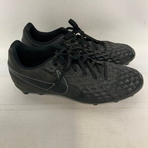 Nike (Used) Size M 7.0 (W 8.0) Black Cleats