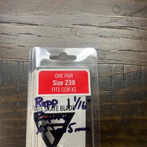 238 mm (Used) Flare Skate Blades for CCm XS