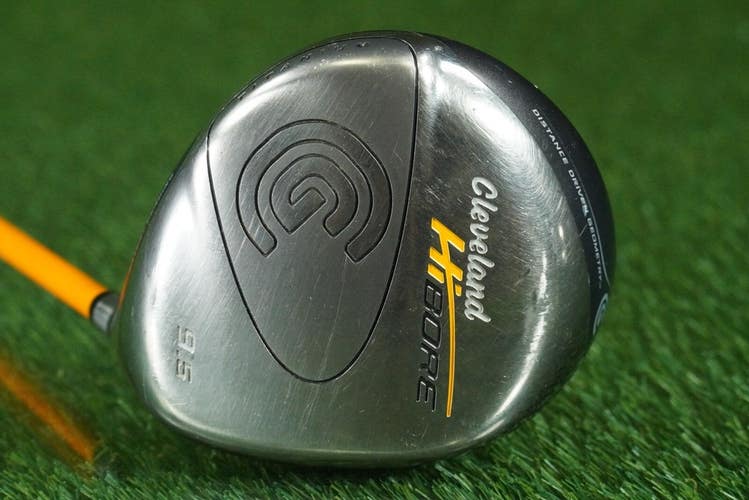 CLEVELAND HI BORE TITANIUM DRIVER PRO FORCE UST V2 GRAPHITE STIFF FLEX RH 9.5