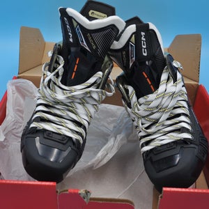New San Jose Sharks Prostock CCM AS-V Pro Skates Size 8.5 - No Steel