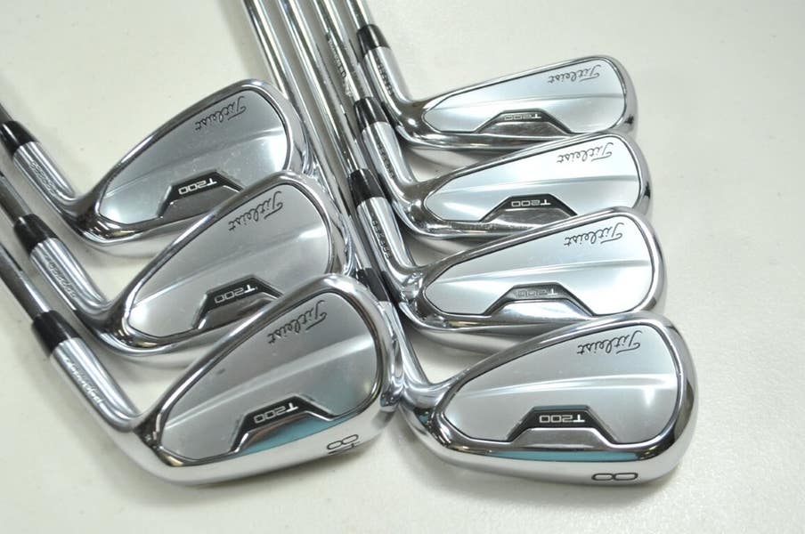 Set De Fers Titleist T200 2021 - 5 à PW, 6 Fers, Flex Régulier AMT Red R300, Droitier