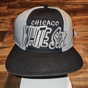NEW Vintage Starter Chicago White Sox Pinstripe Tri Power MLB Sport Snapback Hat