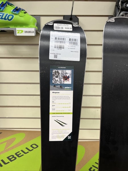 Elan Wingman 76 C Skis 168 cm w/EL 10.0 GW Shift BLK/RED Bindings 2025 NEW!