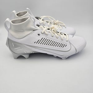 Nike Vapor Edge Pro 360 2 'White Metallic Silver' Football Cleats Men's Size 11