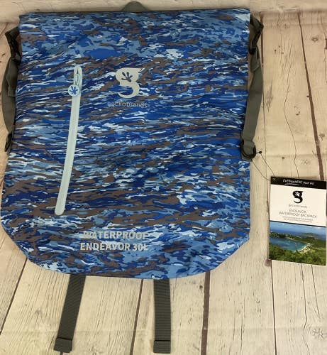 Waterproof Endeavour Geckobrands Backpack Impermeable Material Lightweight 30L