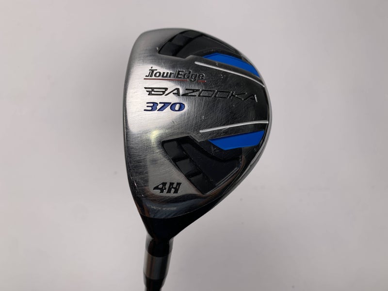 Tour Edge Bazooka 370 4 Hybrid 22* Uniflex Graphite Mens LH