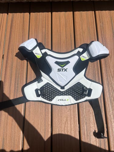 Adult XL STX Cell V Shoulder Pads (Used)