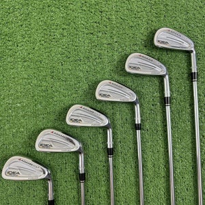 READ Adams Idea Pro Gold Forged 5-PW Project X Rifle 6.0 Precision Stiff Flex