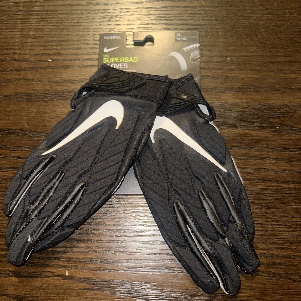 nike leather football gloves