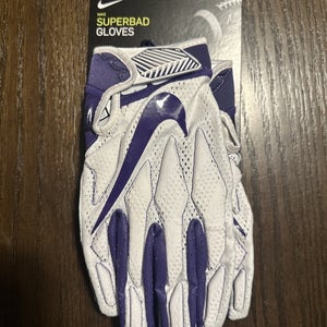 TCU superbad gloves PGF924-109 XL Purple And White With TCU On The Inside