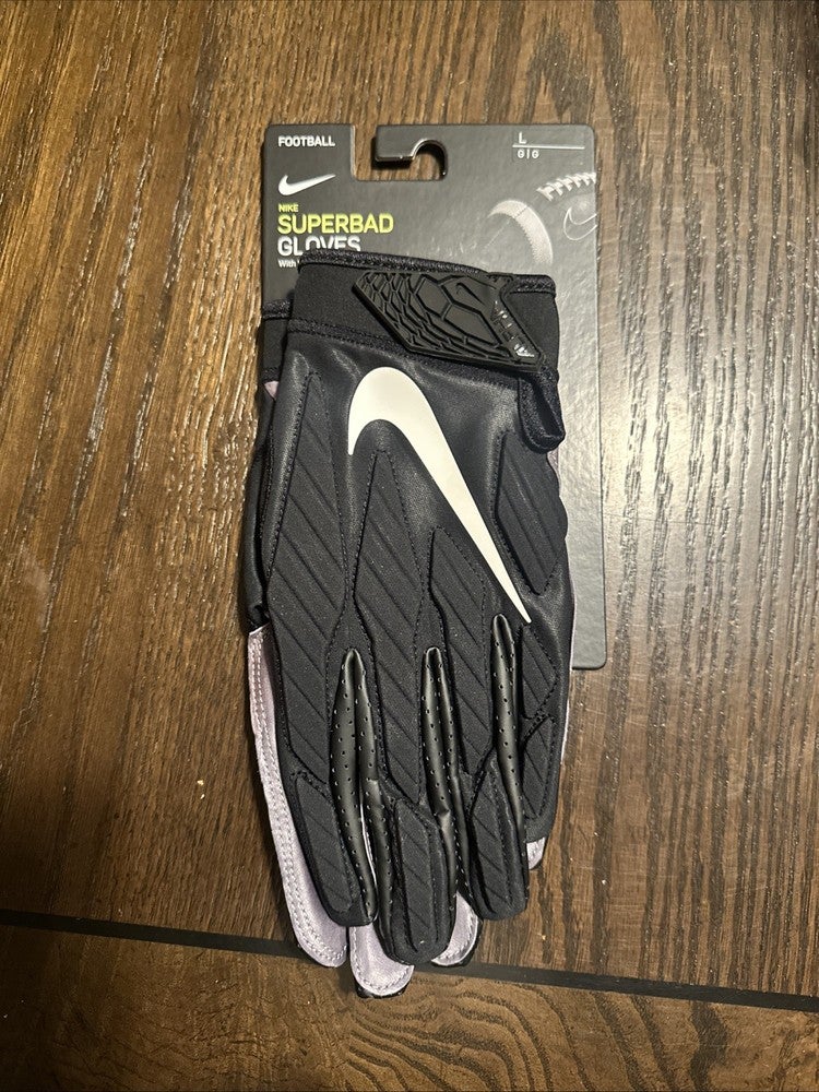 nike leather palm football gloves