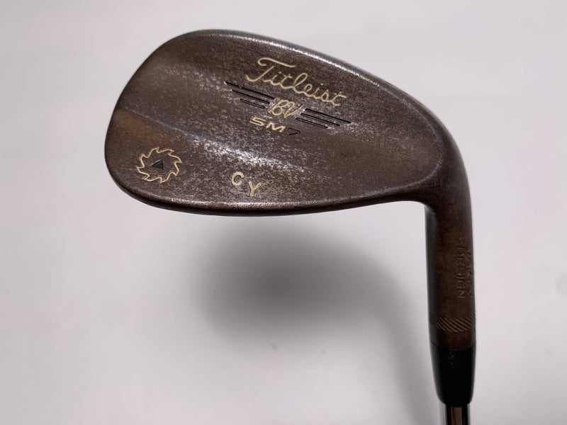 Titleist Vokey SM7 Raw Gap Wedge 52* 12 Bounce F-Grind KBS Tour Stiff Plus RH