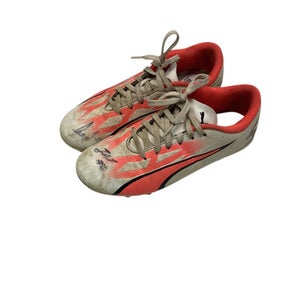Used Soccer Cleats White Junior 04 11347-S000245275