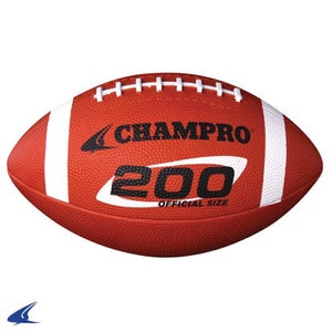 Champro "200" Rubber Football - Official 11735-chpfb41