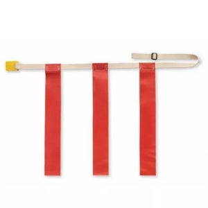 New Football Flag Belt Red 11735-chpa105sc