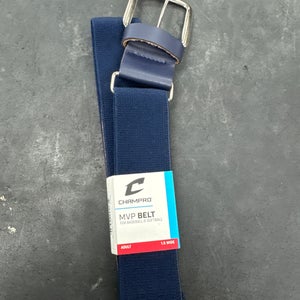 Champro Adult Baseball Belt navy Blue (New)