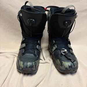 Men's Size M 10.5 (W 11.5) Salomon Synapse Snowboard Boots All Mountain (Used)