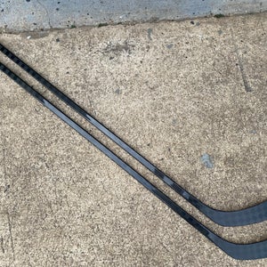 2 Pack FLITE ALL BLACK Hockey Stick Grip P92 Right 65840