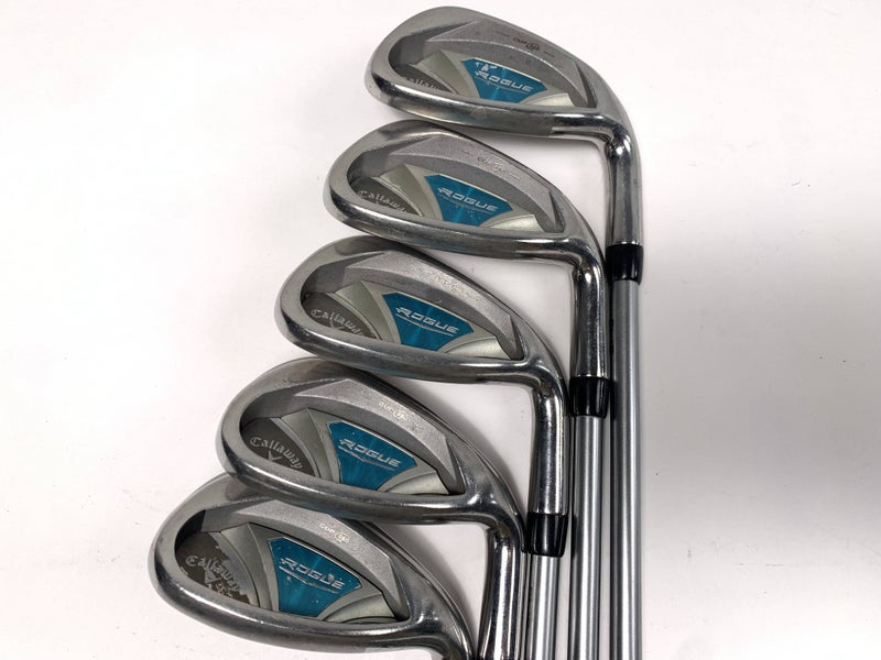 Callaway Rogue Iron Set 8-PW+AW+SW Aldila Quaranta Ladies Graphite Womens RH