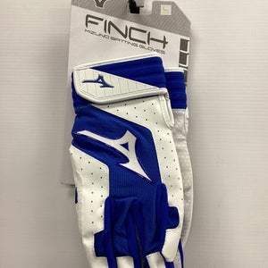 Mizuno Large (New) Blue White Batting Gloves