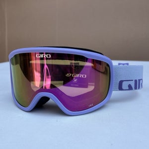GIRO CRUZ - Snow Sports Goggles  -Adult Unisex Lilac/Amber Pink Anti-Fog Lens