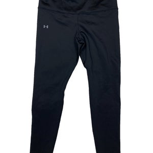 Under Armour Coldgear High Rise Compression Leggings Women's XL Black 1344527