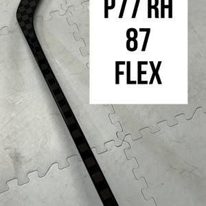 Senior(1x)Right P77 87 Flex ProBlackStock™ Unbranded Blackouts Pro Stock Hockey Sticks
