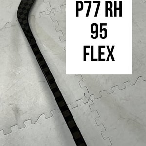 Senior(1x)Right P77-95 Flex ProBlackStock™ Unbranded Blackouts Pro Stock Hockey Sticks