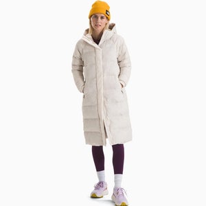 The North Face Hydrenalite Jacket Women's XS White Down-600 Hooded Parka QLW124