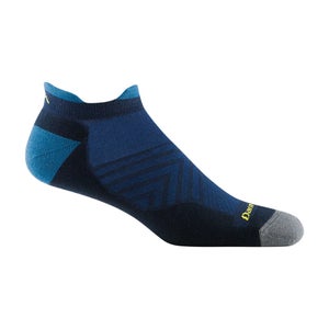 Darn Tough Run Socks Men's Large Eclipse Merino Wool No Show Activewear QLW121