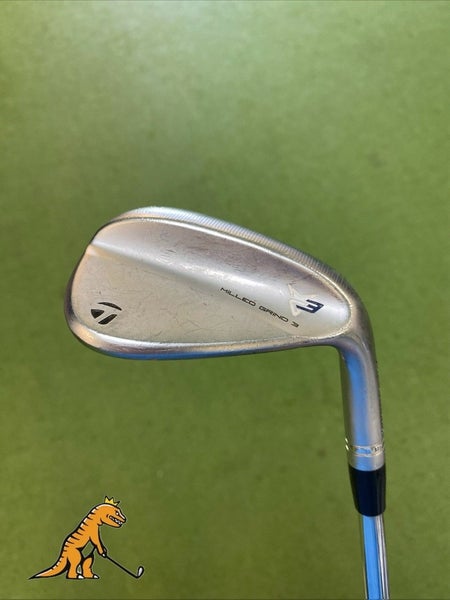 Used RH TaylorMade Milled Grind 3 Raw 56.12* Sand Wedge Dynamic Gold Tour Issue
