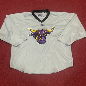 Mankato State Gray Size 52 (Used) Practice Jersey Item#MKGR