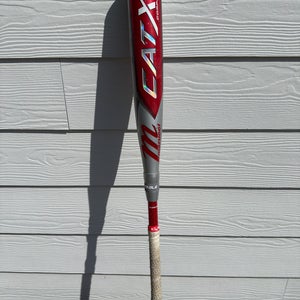 Used 2023 Marucci CAT X USSSA Certified Bat (-5) Composite 27 oz 32"