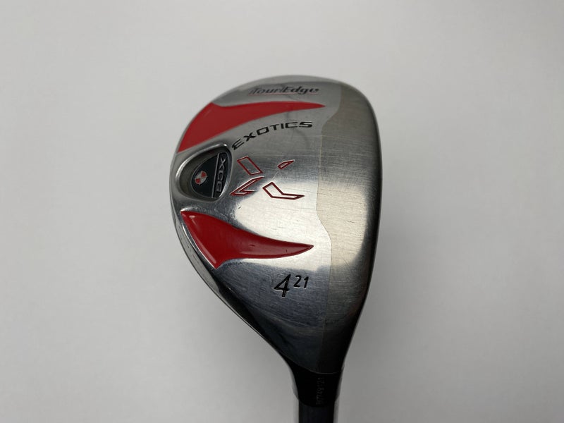 Tour Edge Exotics XCG 4 Hybrid 21* Graphite Design Exotics X-Quad 70g Regular RH