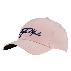 NEW TaylorMade Script Seeker Pink Adjustable Golf Hat/Cap