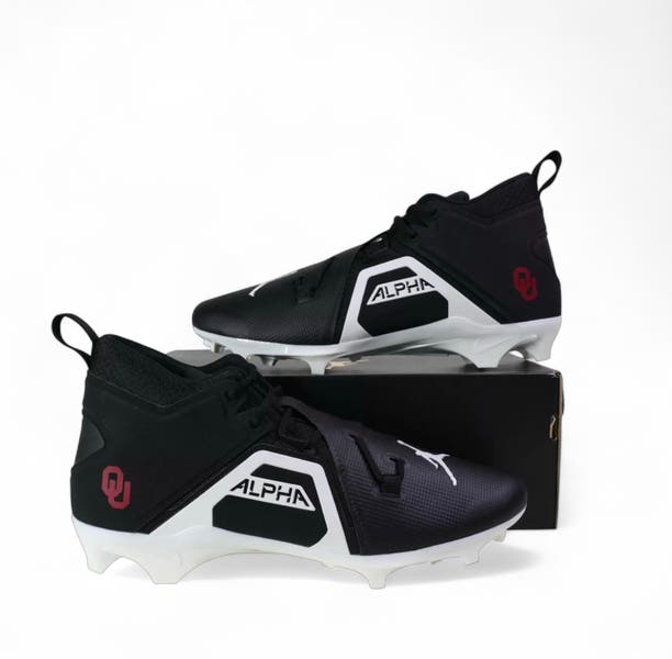Nike Air Jordan Alpha Menace Pro 3 Oklahoma OU Football Cleats DH3368-004 s-l400.jpg main image 4
