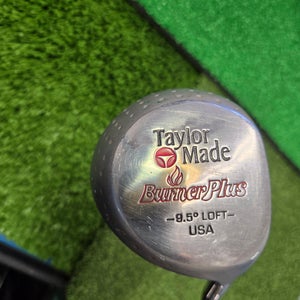 Unisex TaylorMade Burner Plus Right Handed Driver Regular Flex 9.5 Loft (Used)